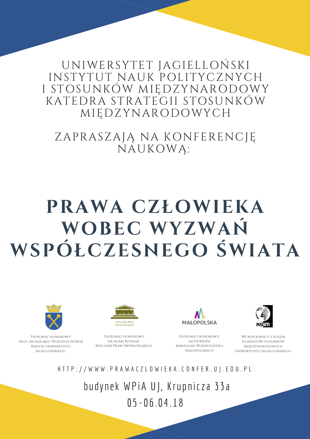 Plakat konferencyjny
